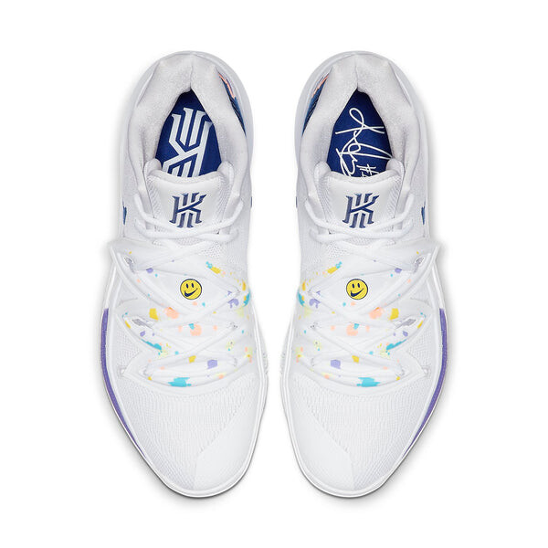 Кроссовки kyrie 5 Nike, белый — фото 4