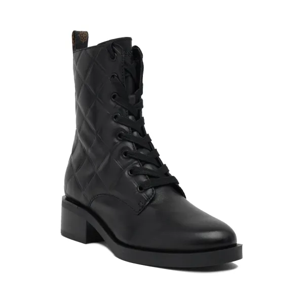 Кожаные ботильоны Taelin Guess, черный