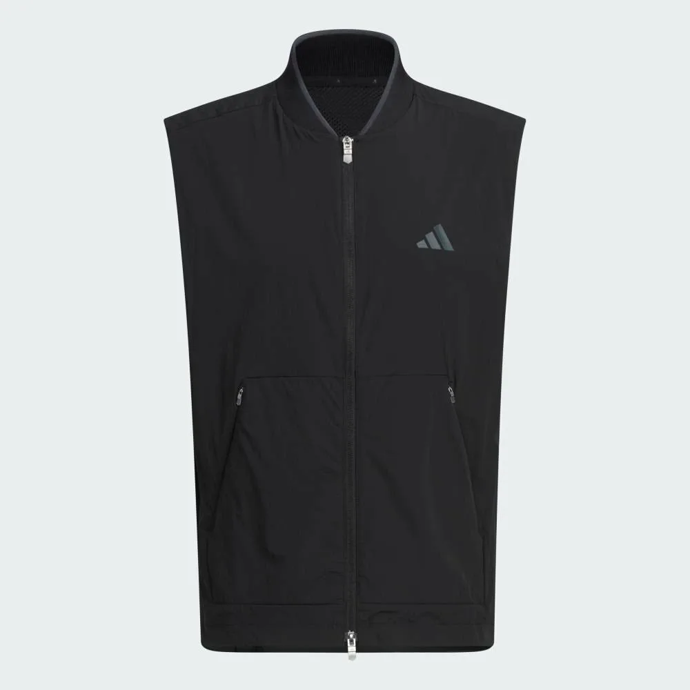 Ветрозащитный жилет для гольфа Adidas, black — фото 4