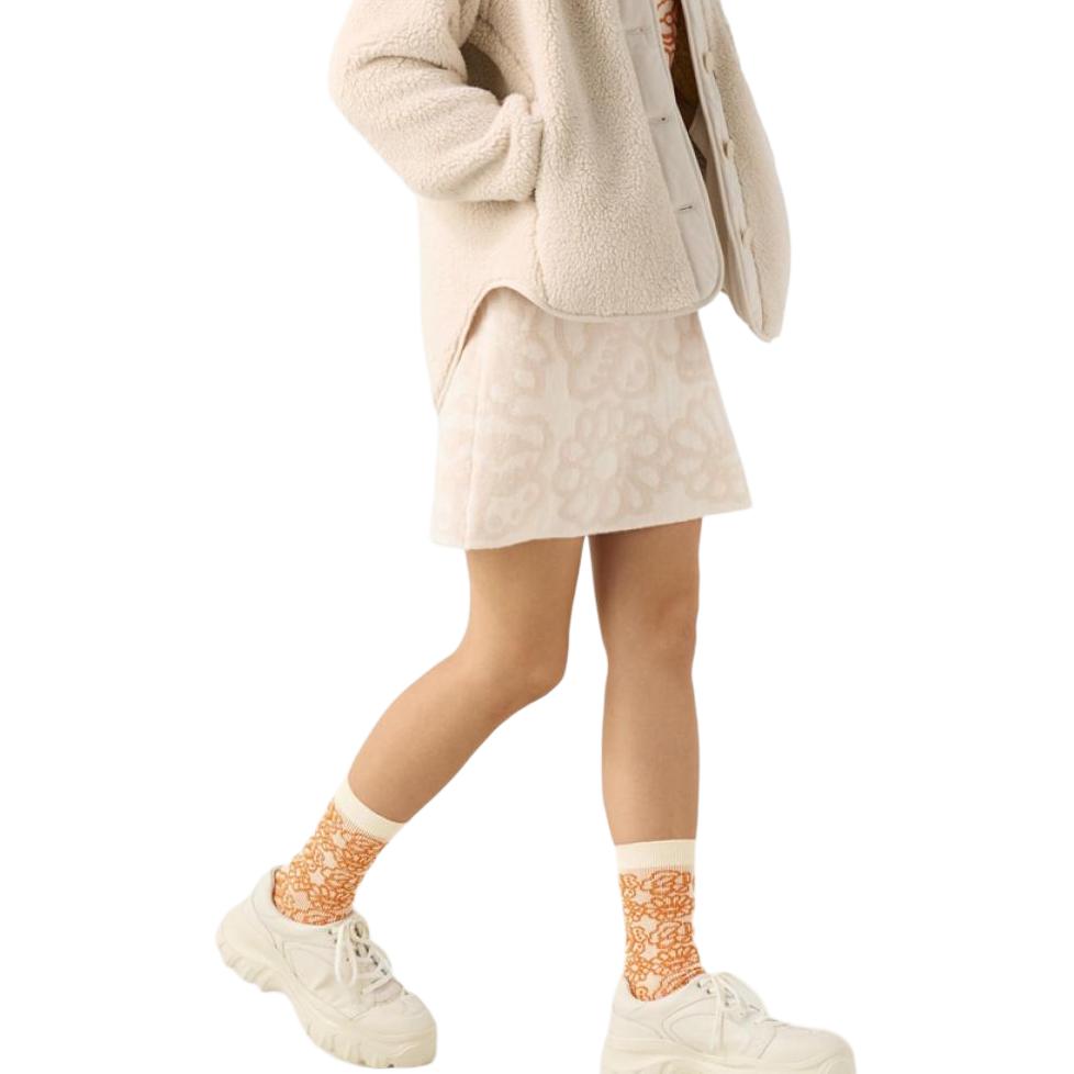 

UNIQLO Marimekko X Marimekko совместная коллекция повседневные короткие юбки женские ivory