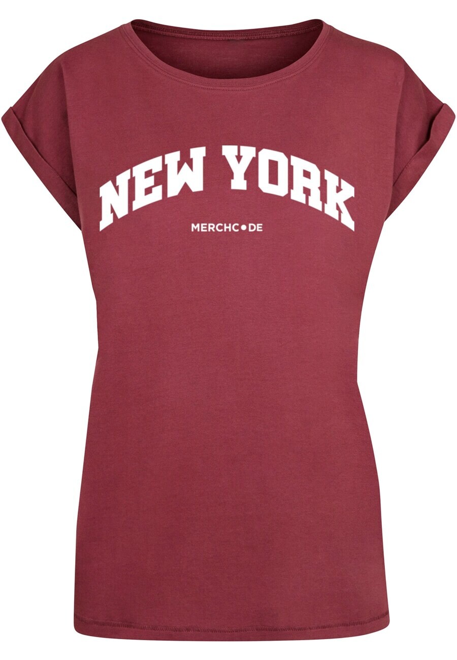

Футболка Merchcode NEW YORK, красный