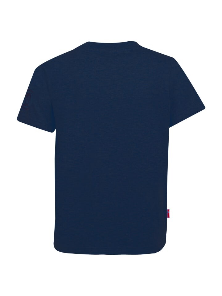 Функциональная рубашка Trollkids Funktionsshirt Oslo, цвет dark navy — фото 2
