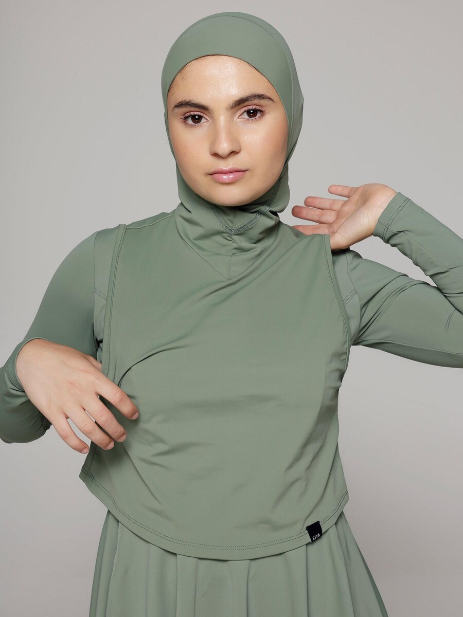 

Купальник-футболка SIYA Swimwear Hijab, темно-зеленый