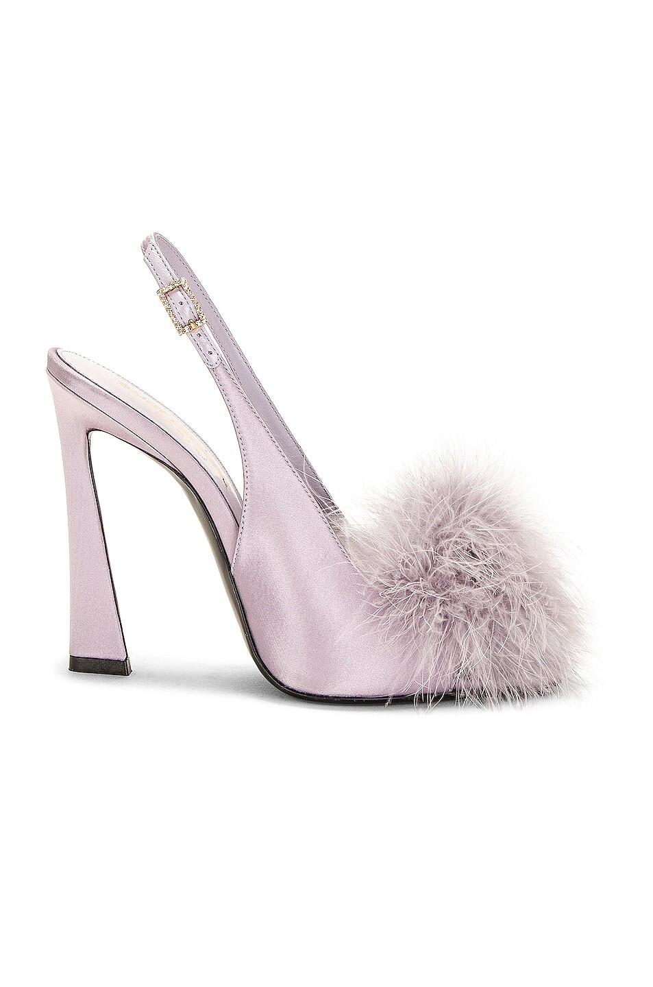 Сандалии Blanco 110 Saint Laurent, цвет Poly Grey