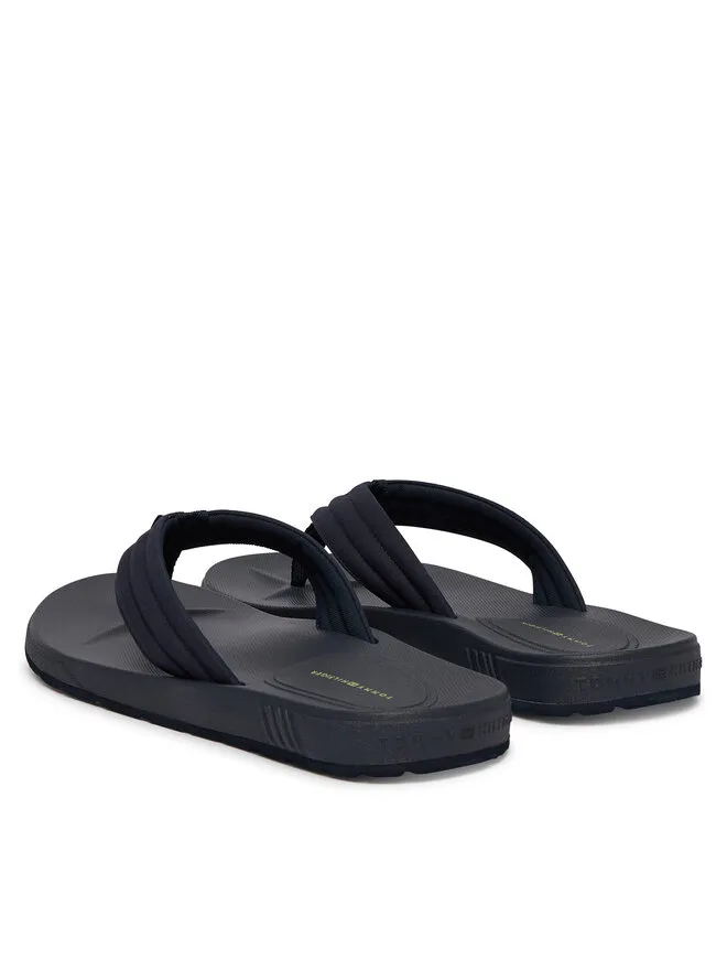 Tommy Hilfiger Пляжные сандалии Hilfiger Molded Beach Sandal FM0FM05802, темно-синие — фото 4