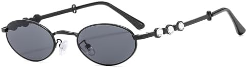 

Уникальная маленькая овальная металлическая оправа для очков с бриллиантами 2027 года. Модные солнцезащитные очки со стразами для женщин. Элегантные и сексуальные очки MTZJH, C1