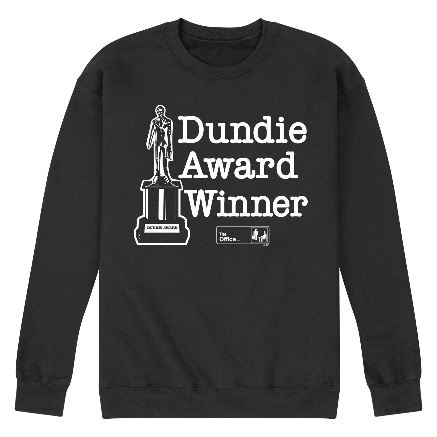 

Мужской свитшот The Office Dundie Award Winner Licensed Character