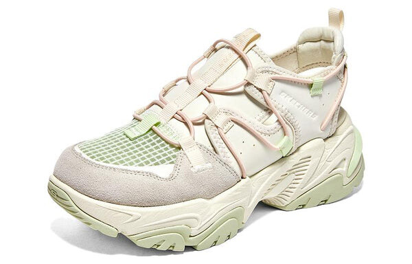 Сандалии d'lites sandal 'white grey green' Skechers, белый — фото 3