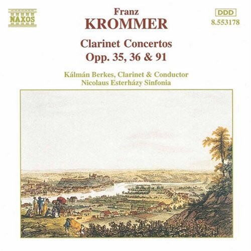 

CD диск Krommer / Berkes: Clarinet Concertos