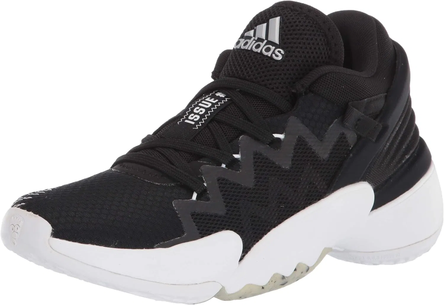Кроссовки Adidas Don Issue 2 для игры в помещении, Black, White, Sky Colours