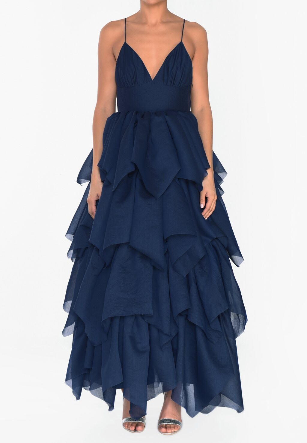 

Одежда для особых случаев RUFFLED LAYERED GOWN True Decadence, темно-синий