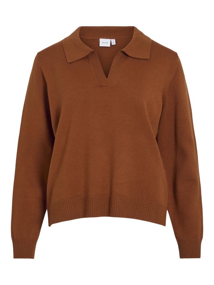 

Вязаный свитер с аргановым маслом Vila