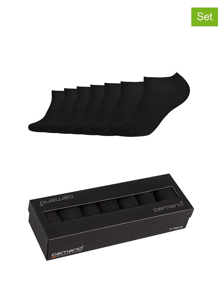 

Camano Набор из 7 пар: черные носки