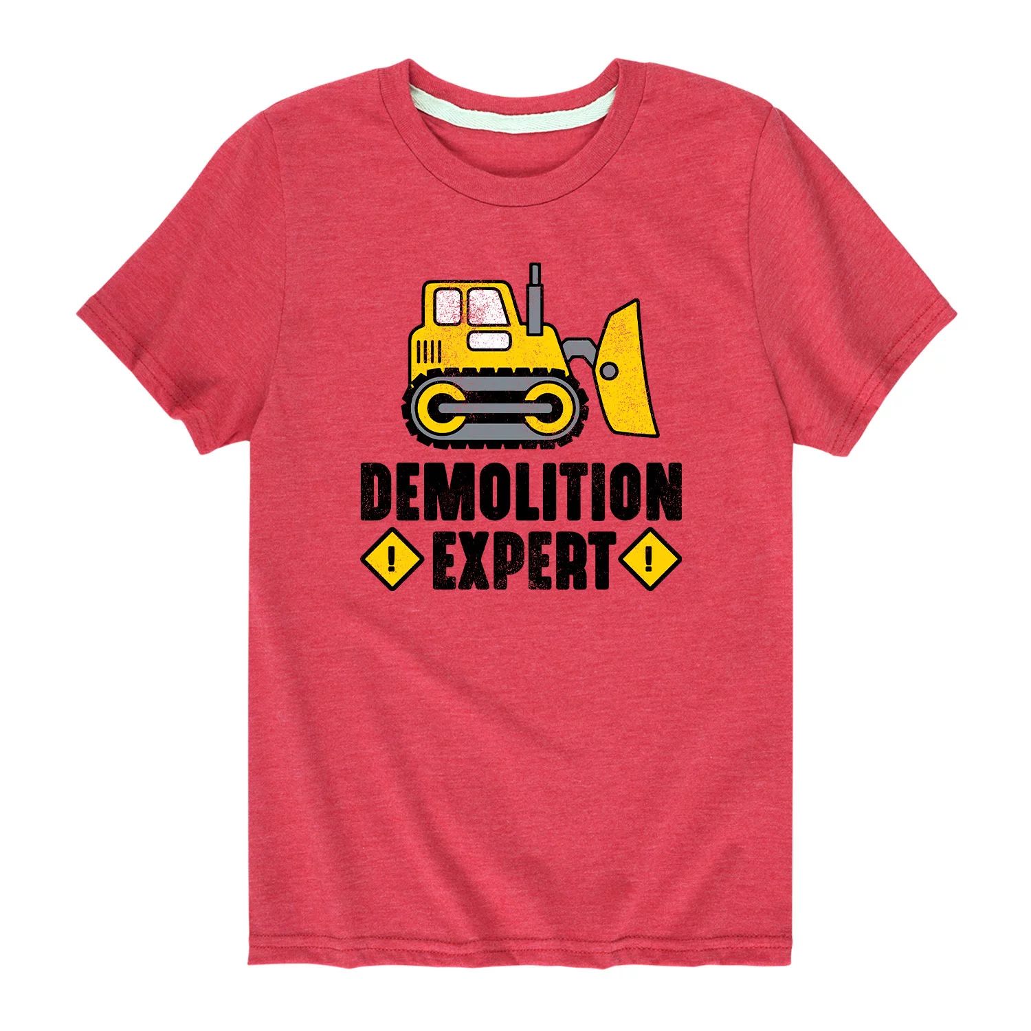 

Футболка с рисунком Demolition Expert для мальчиков 8–20 лет Licensed Character, красный