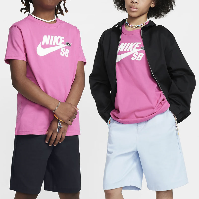 Футболка Alchemy Pink детская Nike — фото 3