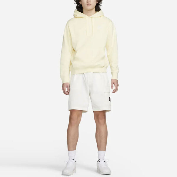 Толстовка Nike Nsw Club Hoodie 'Yellow', желтый — фото 3