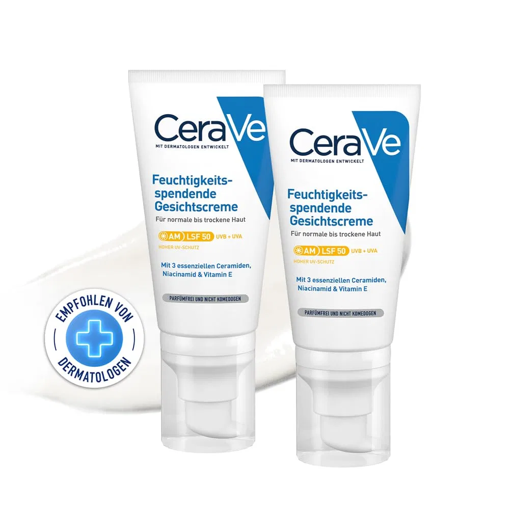 Крем для лица SPF50 CERAVE Увлажняющий с от