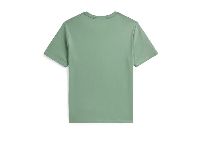 Футболка Logo Cotton Jersey Graphic Tee Polo Ralph Lauren Kids, Faded Mint — фото 2