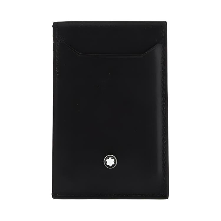 

MONTBLANC Мужской кожаный держатель карт, черный