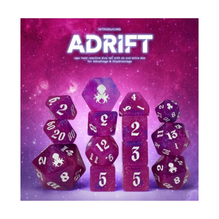 

Poly Set — изменение цвета под воздействием тепла, дрейф с серебром (14), Poly Sets - Reactive