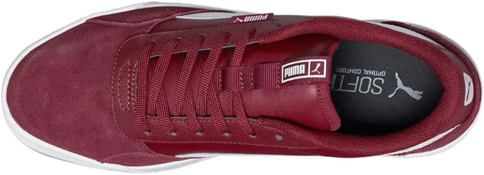 Кеды PUMA C Skate Mix, красный — фото 4