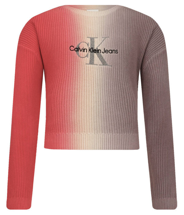 

Свитер Calvin Klein Jeans Relaxed Fit, серый