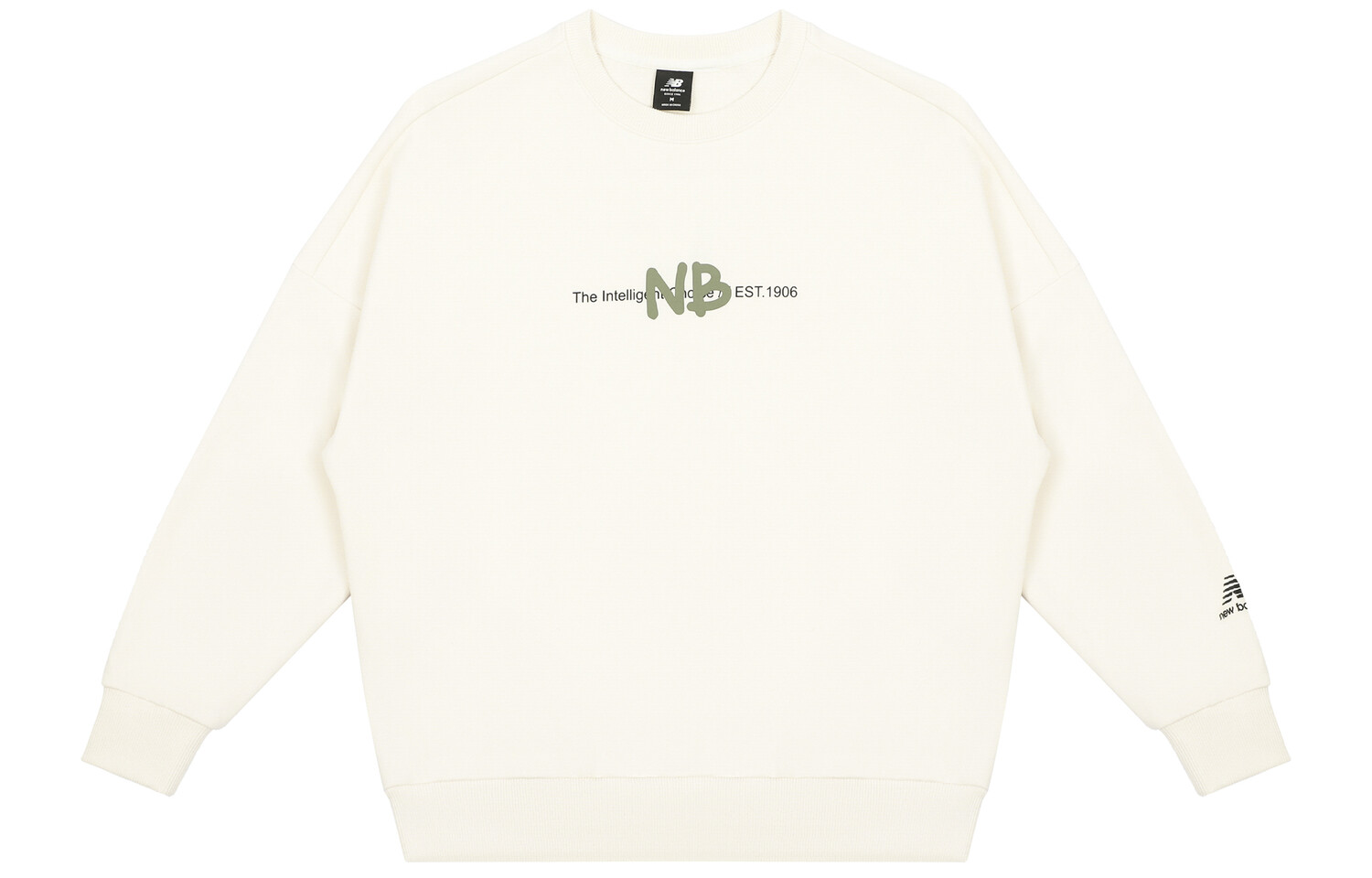 

Мужская толстовка New Balance, Молочно-белый
