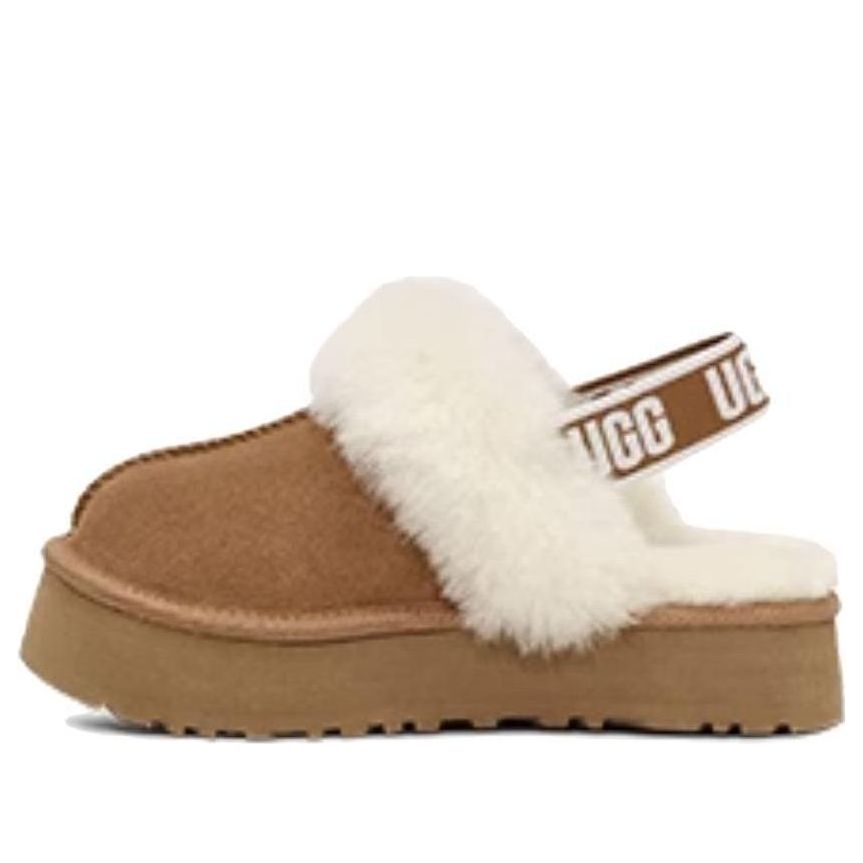 

Тапочки (GS) UGG Funkette Slipper 'Chestnut' 1130395K-CHE, коричневый