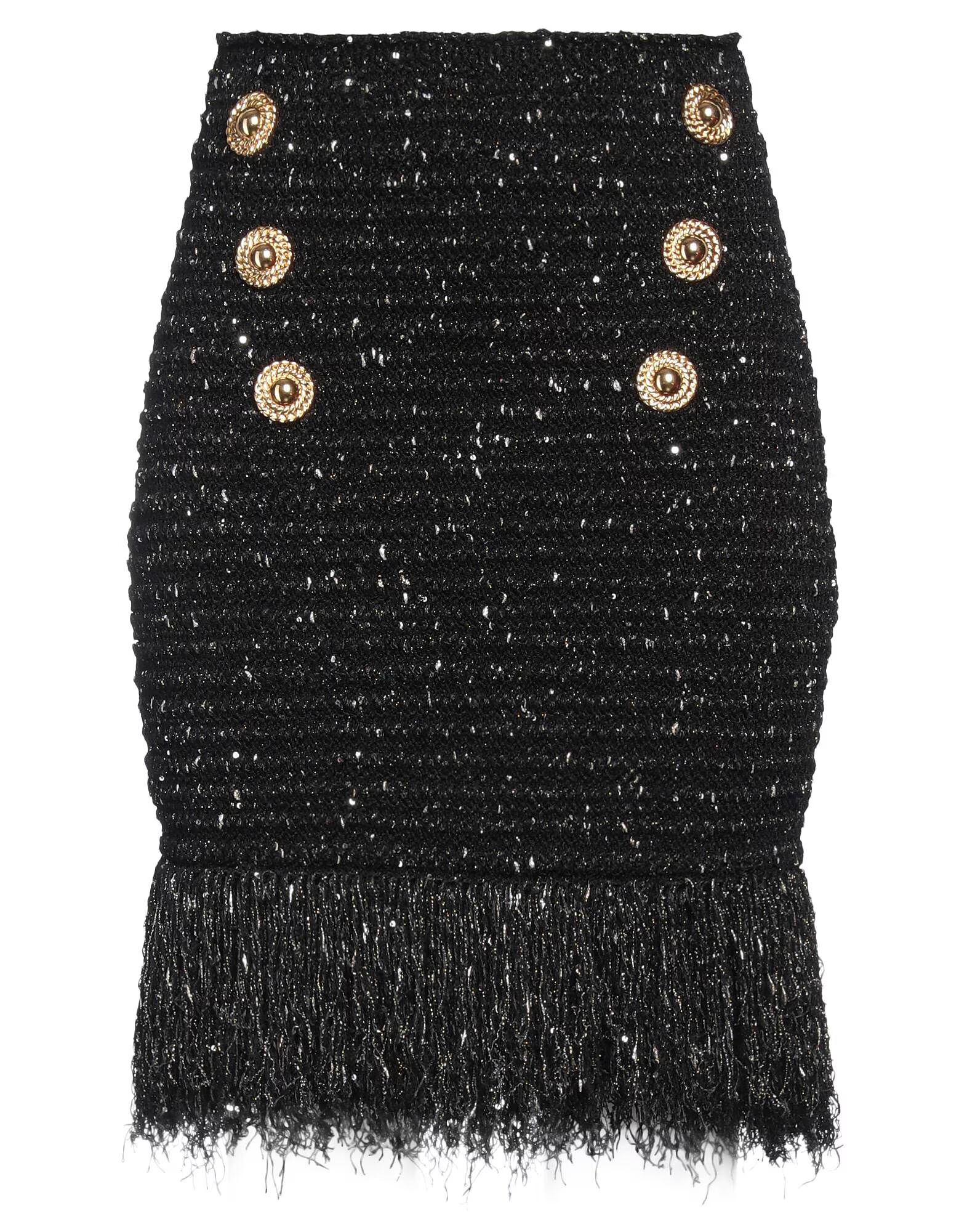 

Мини-юбка Balmain, черный