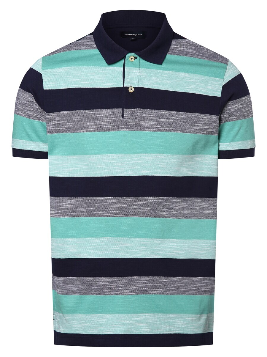 

Рубашка поло Andrew James Shirt, цвет navy/mint