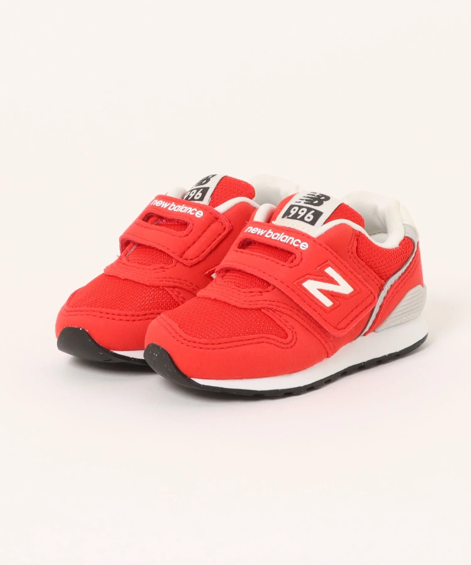 Детские кроссовки с удобной застежкой New Balance 996 v3 красные