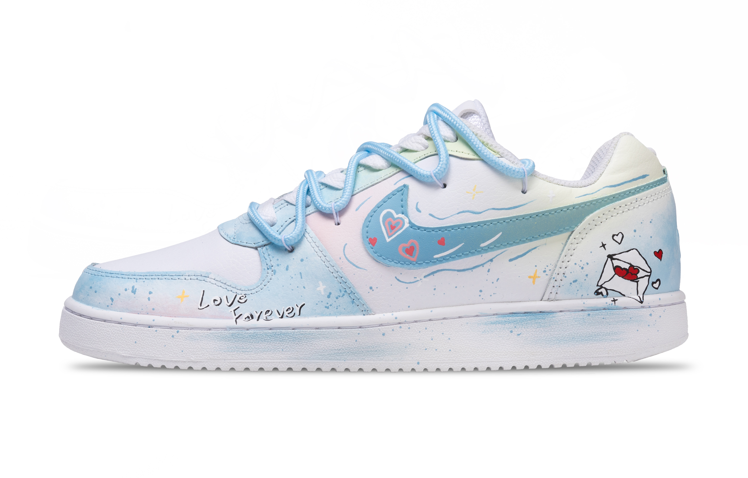 

Nike Кроссовки для скейтбординга EBERNON, низкие, белые, мужские