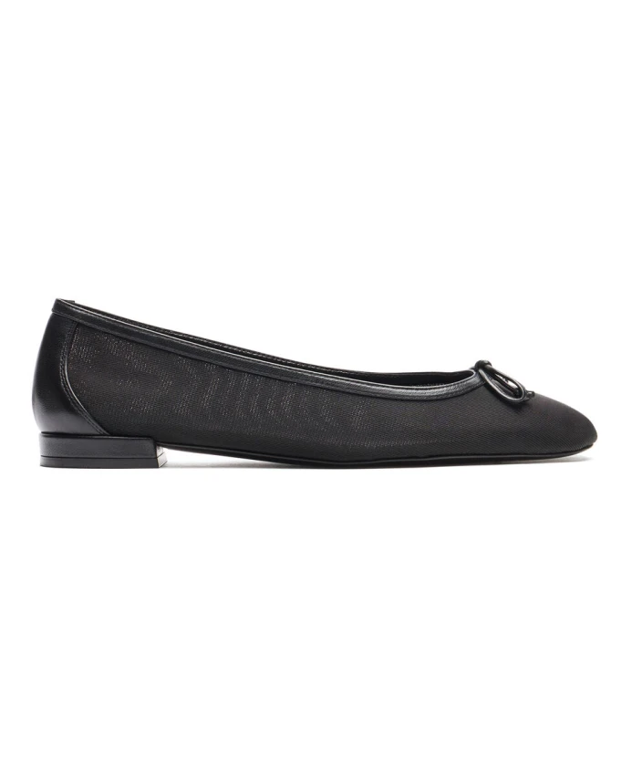 Элегантные балетки Stuart Weitzman, черный