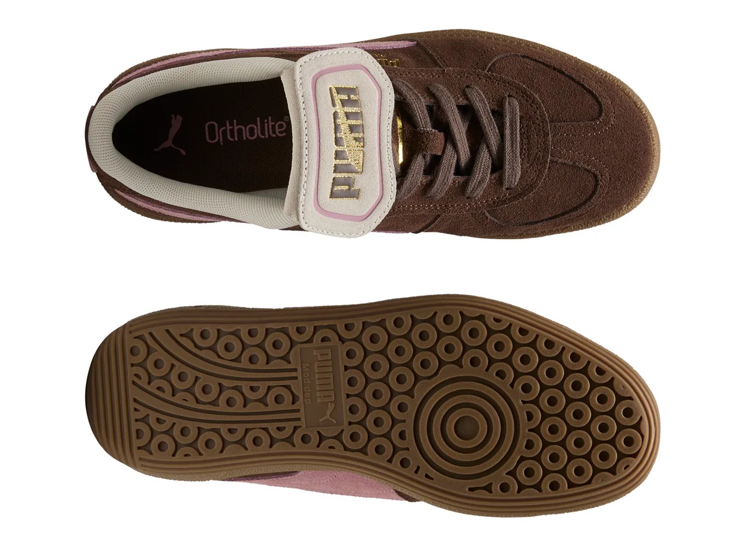 Кроссовки Puma Palermo Sneaker - Women's, темно-коричневый — фото 3