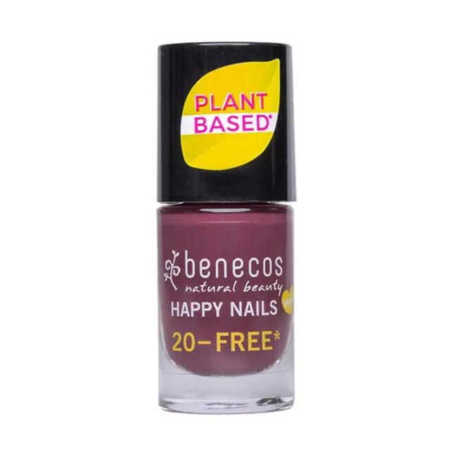 

Лак для ногтей на растительной основе Benecos, цвет sweet plum, 5 мл