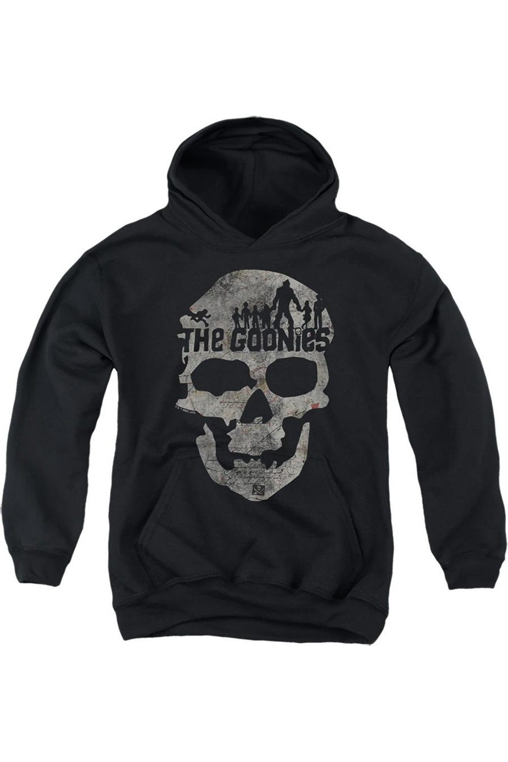 

Толстовка с капюшоном The Goonies Skull 1 для детей Gildan, черный