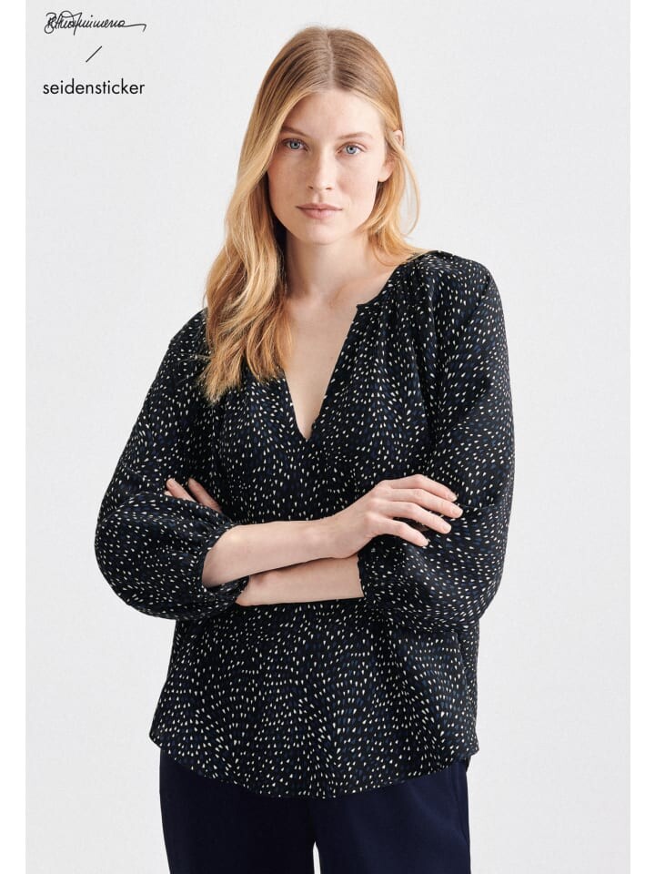 

Блуза Seidensticker Shirtbluse Regular fit, цвет Mittelblau