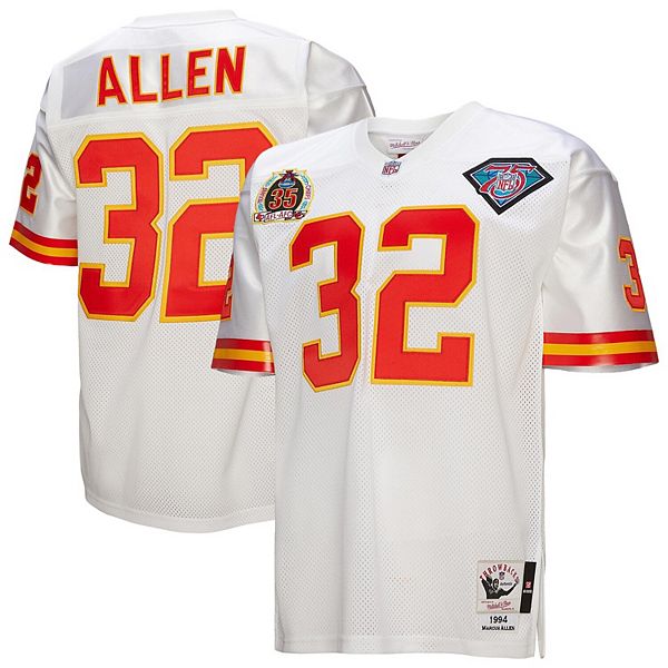 

Мужская футболка Marcus Allen белая Kansas City Chiefs 1994 Mitchell & Ness