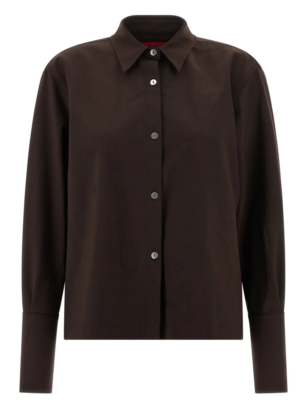 

Рубашка с длинными рукавами THELATEST, коричневый
