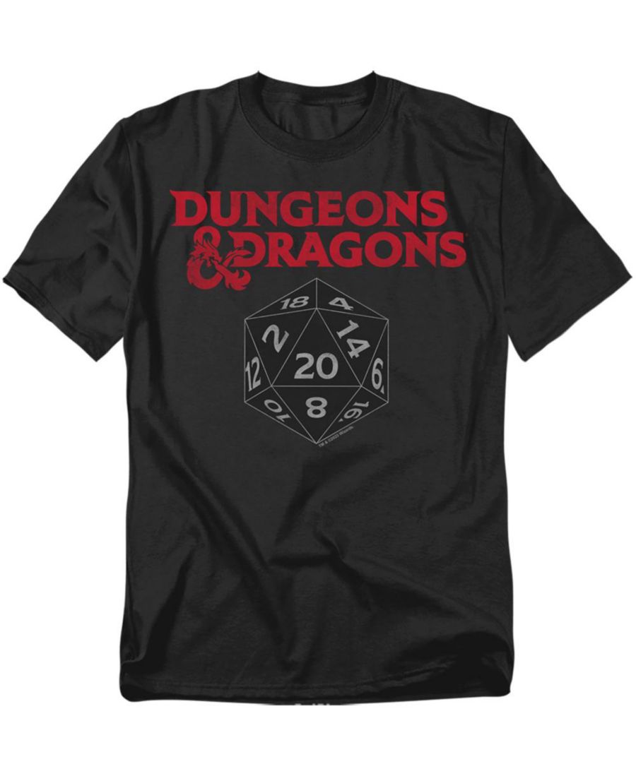 

Футболка большого размера с изображением Dungeons & Dragons, черная, D20 D&D, Black, Черный, Футболка большого размера с изображением Dungeons & Dragons, черная, D20 D&D, Black