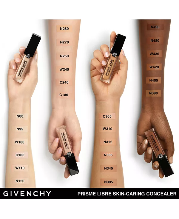 Prisme libre консилер для ухода за кожей Givenchy, c240 - light to medium with rosy, cool undertones — фото 4
