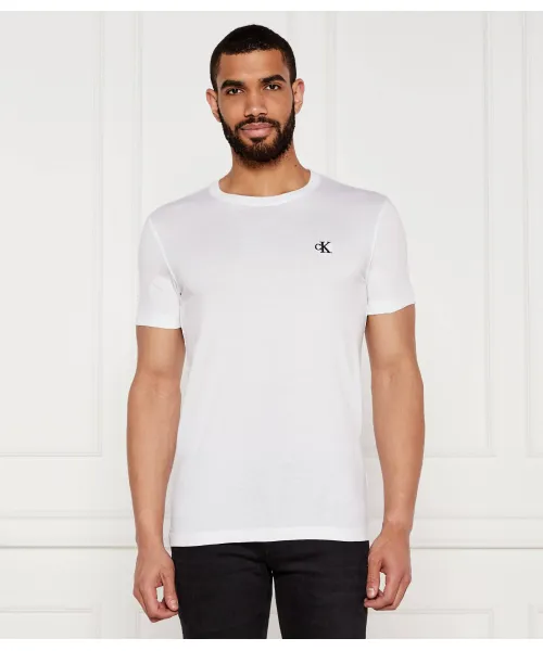 

Футболка Slim fit Calvin Klein Jeans, белый