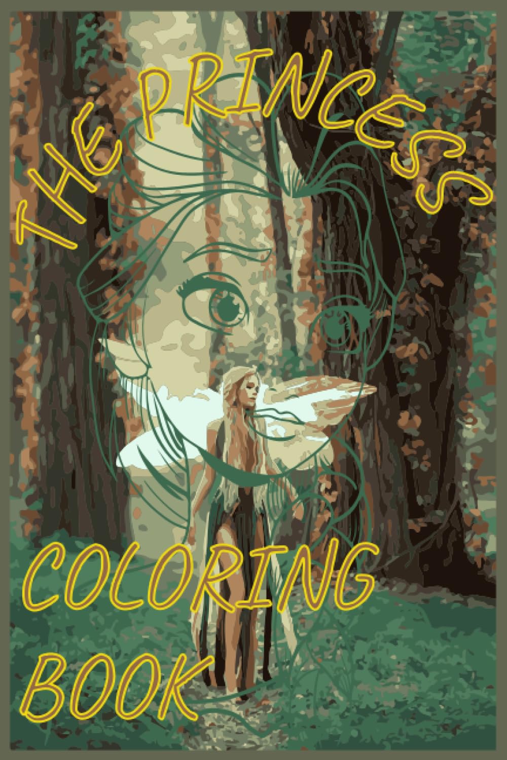 

The princess: an adult coloring book (Independently published)