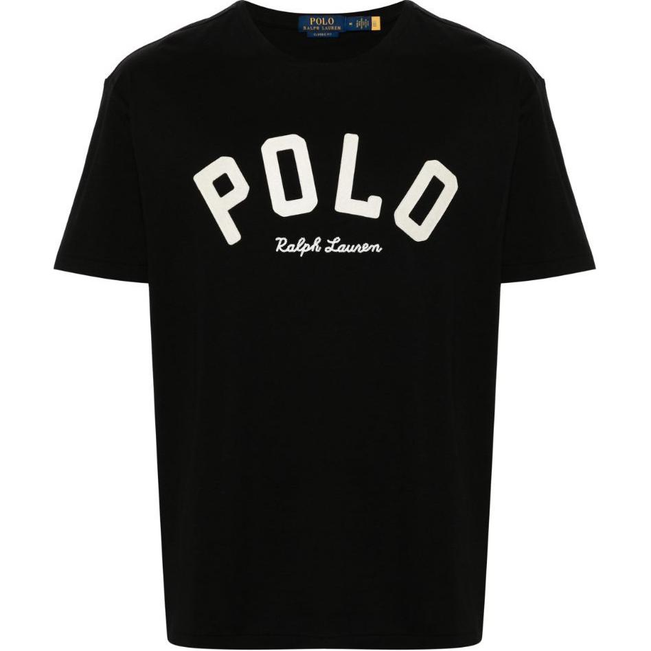 

Футболка с логотипом Classic Fit из джерси Polo Ralph Lauren, черный