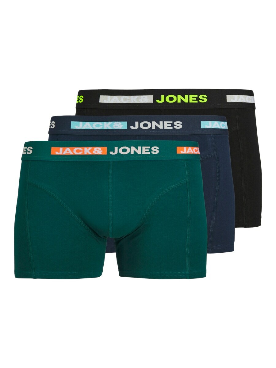 

Трусы JACK & JONES Boxer shorts JACScott, цвет navy/emerald/black