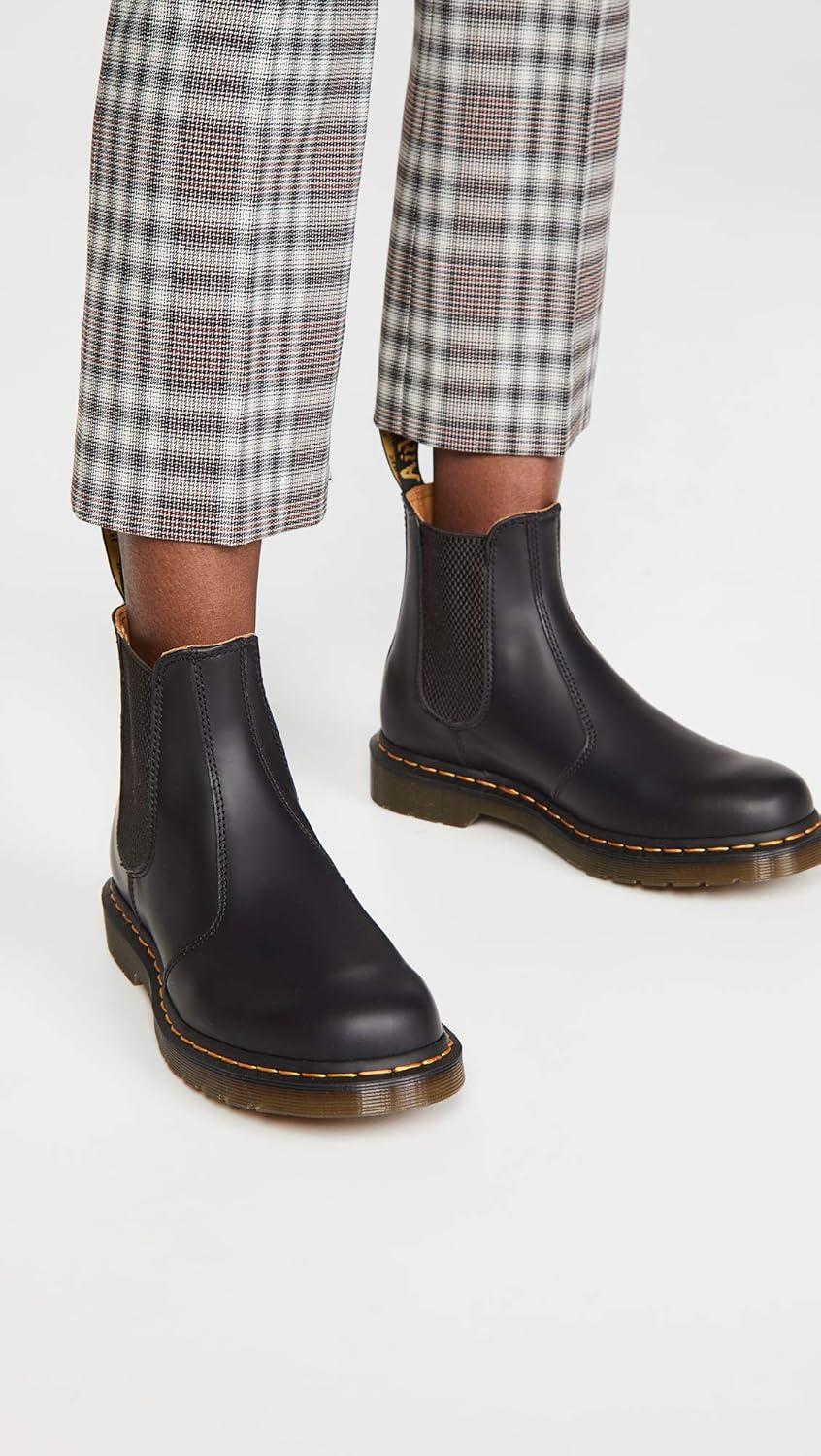 Ботинки Dr. Martens Unisex-Adult 2976 Bex из гладкой кожи Челси, черный — фото 3