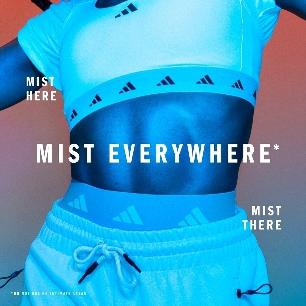 Ароматизированный спрей для тела Vibes Happy Feels Adidas, 236 мл — фото 4