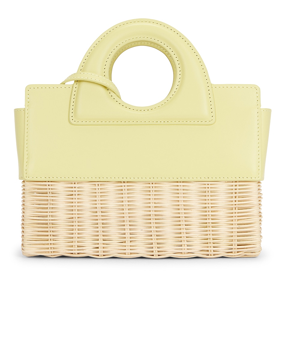 

Плетеная сумка Penelope Petite Alexis, Pale Yellow