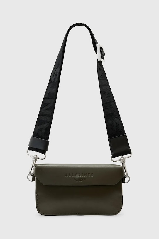 

Кожаная сумка ZOE CROSSBODY Allsaints, зеленый