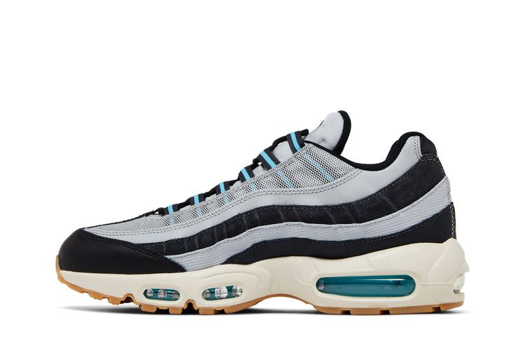 Кроссовки Nike Air Max 95 'Chlorine Blue', серый — фото 4